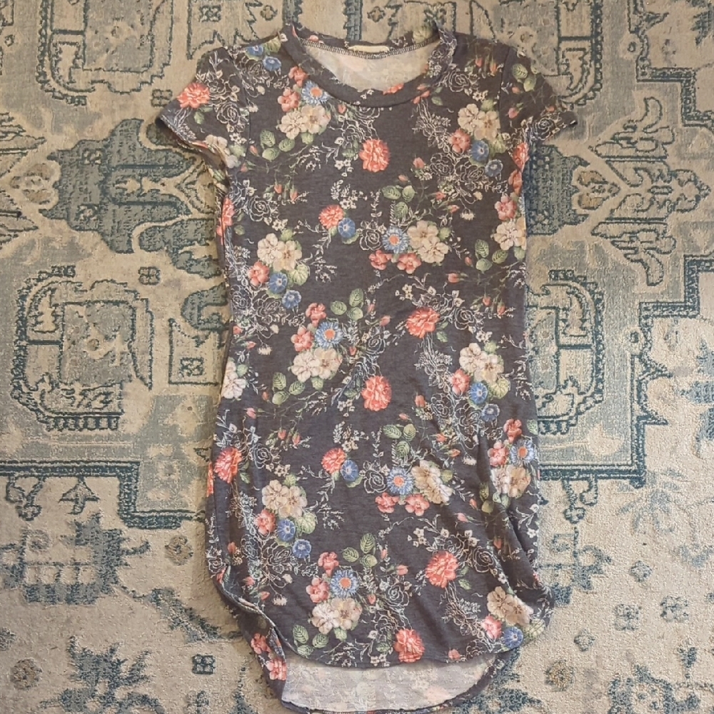Floral Print Women's Dress